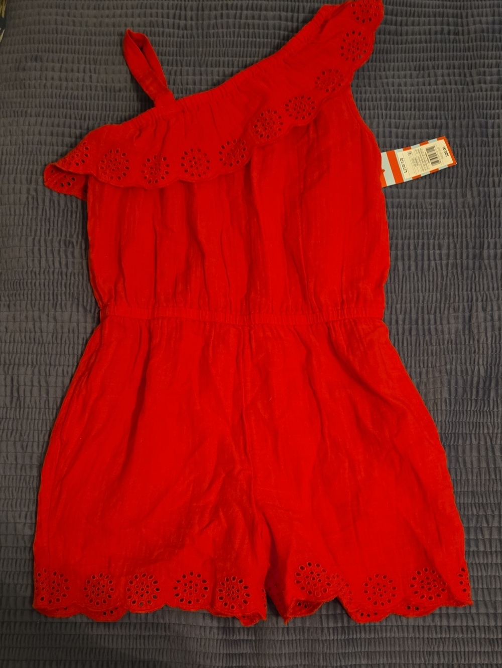 Cat And Jack Girls Romper Size L(10/12)